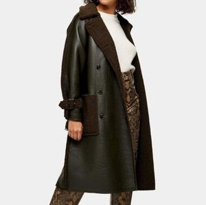 Topshop Idol Reversible Coat